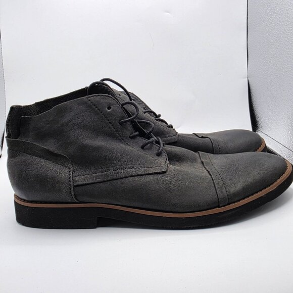 Bucks By Walk Over Mens Size 11 Black Boots Walking Casual Party Formal main image 11